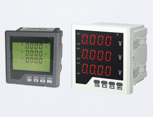 Three Phase Digital Voltage Meter